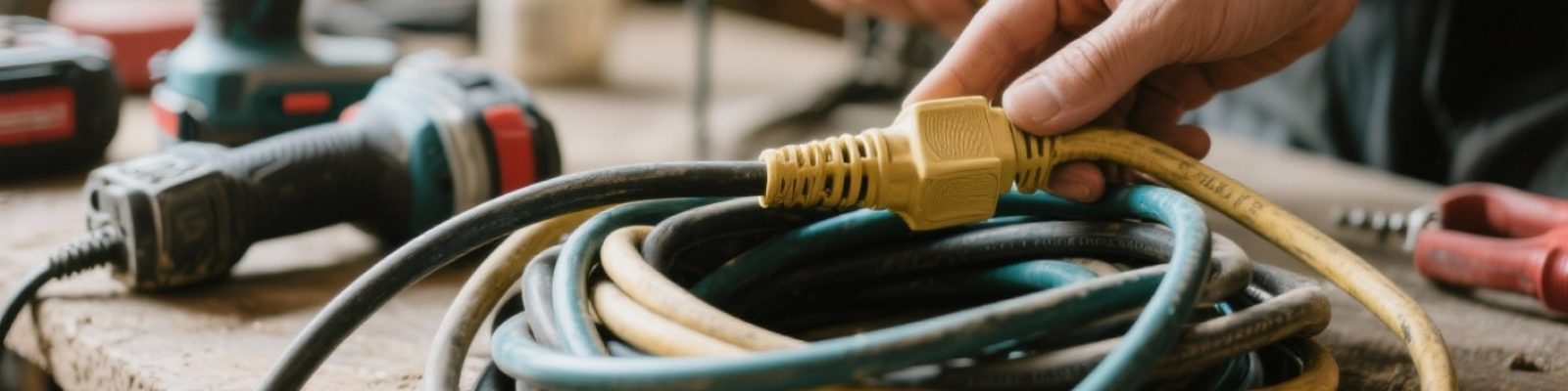 Cuidados Com Cabos E Extensões De Ferramentas Elétricas