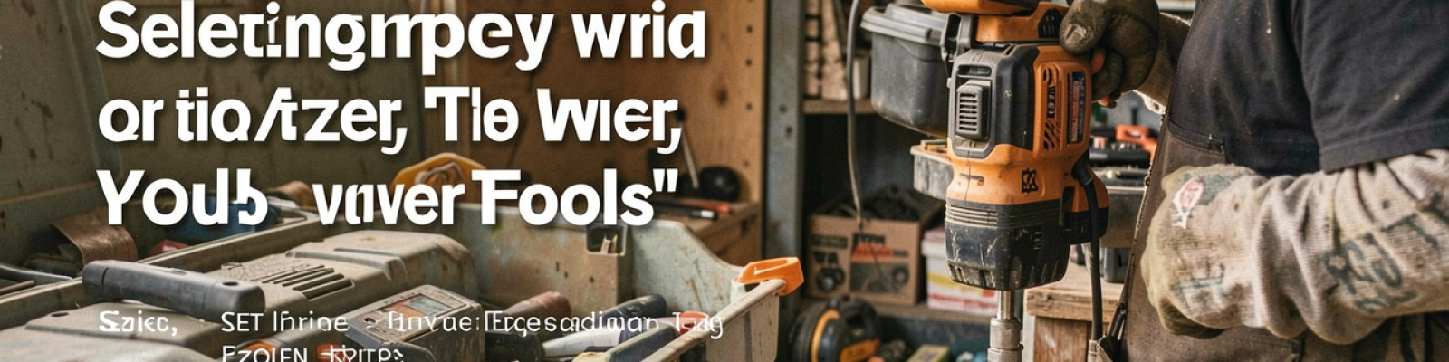 Como Escolher O Gerador Certo Para Alimentar Suas Ferramentas